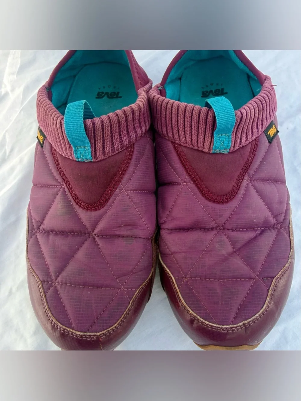 Teva Women's Ember Moc Slip-On Shoes Color Fig Size 8 - Picture 5 of 9